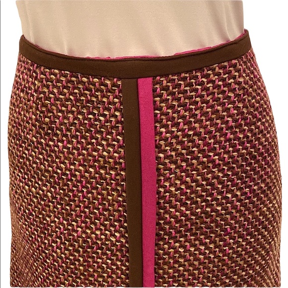 BRITT RYAN  | WOOL TWEED SKIRT SZ 4 - Picture 8 of 16